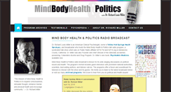 Desktop Screenshot of mindbodyhealthpolitics.org