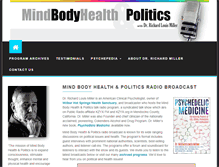 Tablet Screenshot of mindbodyhealthpolitics.org